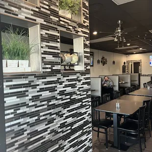 Inside of restaurant