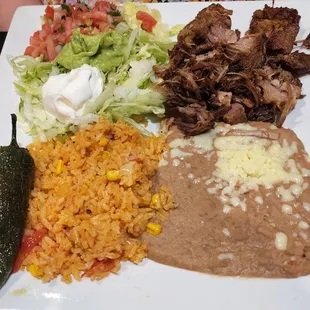 Pork Mexican Street Taco's Dinner