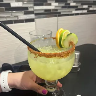 The best Cucumber margarita ever!