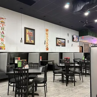 Only part of the indoor space