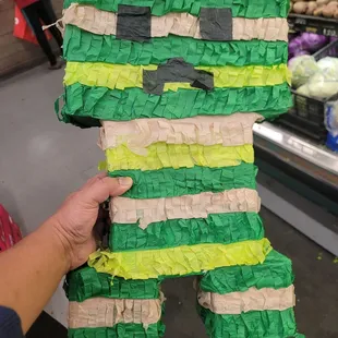 Smaller sized pinata  ($20) at Mi Tierra foods on 12/5/21
