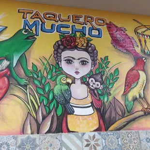 Take time to appreciate the local art here