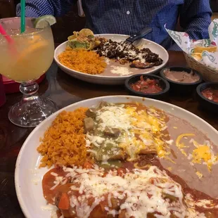 ##18. Tamale, Enchilada and Chile Relleno Combo... delicious generous portion!!