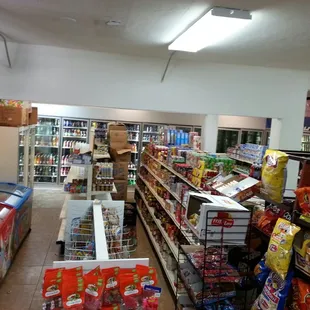 a view of a grocery store