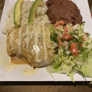 Shrimp chimichanga