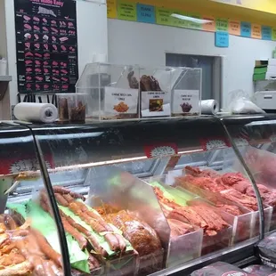 Meats at the meat Market