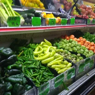 a variety of vegetables