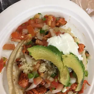 Pollo super Taco