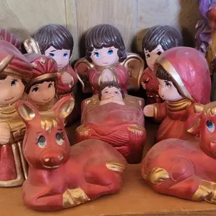 Small nativity set