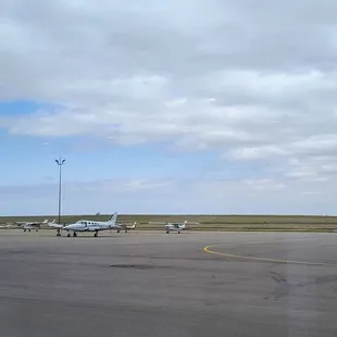 a view of an airport