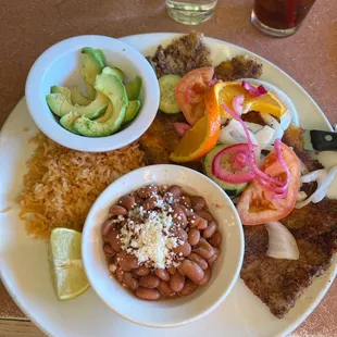 Milanesa, really good meal