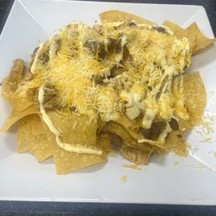 Chicken nachos
