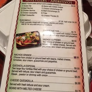 Good food large portions very accommodating