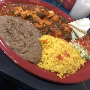 Shrimp a la mexicana