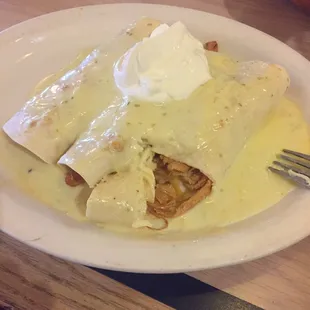 Enchiladas Blanca