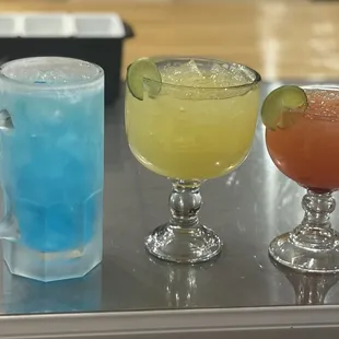 AMF, Lime Margarita, strawberry margarita