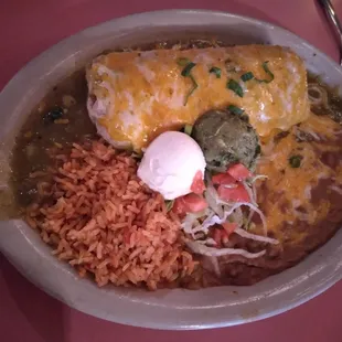 Senior Larry, Chicken Burrito