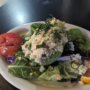 Stuffed avocado! Delicious!