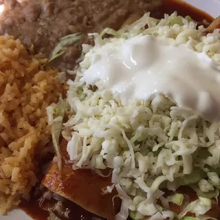 Enchiladas Plate