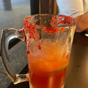 So good!! Wish I took a pic before I drake it :)