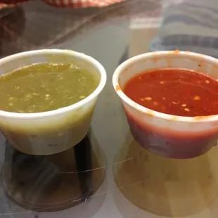 Green &amp; Red Chili (hot sauce)
