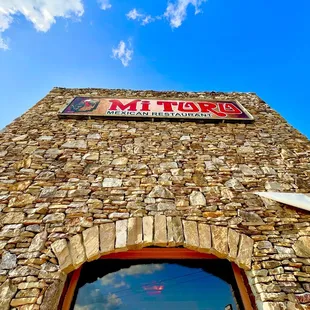 Front of restaurant