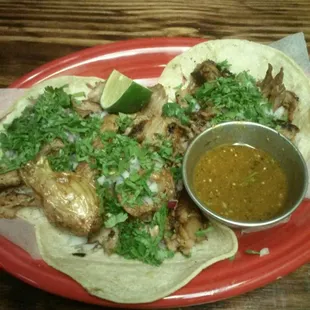 Taco de carnitas