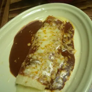 Cheese enchilada