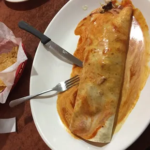 Big boy burrito is HUGE