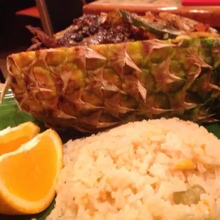 Loco Pina $12.50 shrimp,chicken, chorizo and steak. Not worth it, nothing had distinct flavors and meat was tough.