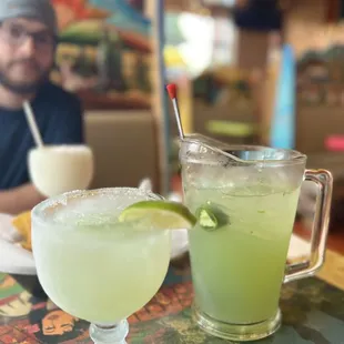 a man and a margarita