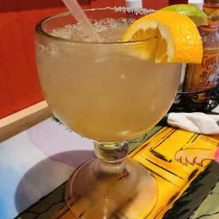 Happy hour margarita $7.99