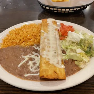 Chimichanga Lunch