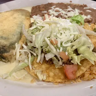 Beef Tostada