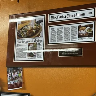 Awarded one of best Mexican Restaurants