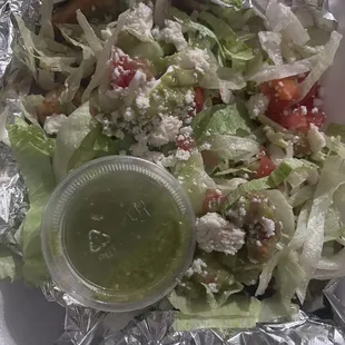 Sopes loaded with toppings (to go)