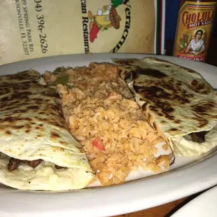 Steak Quesadillas