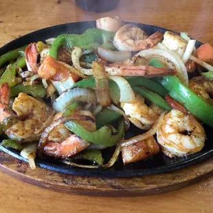 Chicken & Shrimp Fajitas