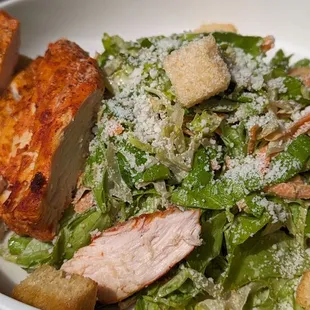 Chicken Caesar salad