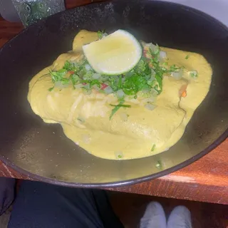 Enchiladas Suizas con Pollo