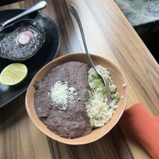 Arroz and Frijoles