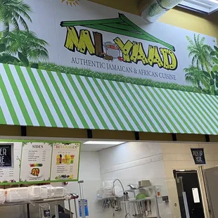 the interior of a restaurant