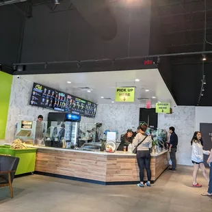 a food court
