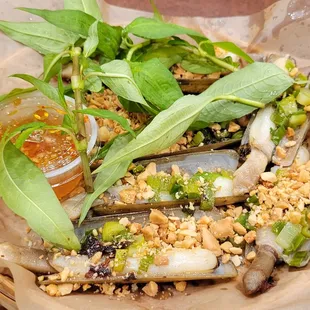 F-13 Razor Clams with Tamarind, $10.50 - 1 Star