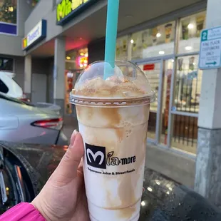 K1 ice cream coconut coffee smoothie