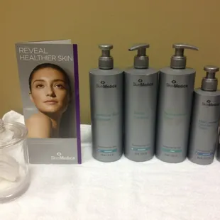 We are dedicated to only offering the best in skin care.  We are proud to carry the SkinMedica skin care line.