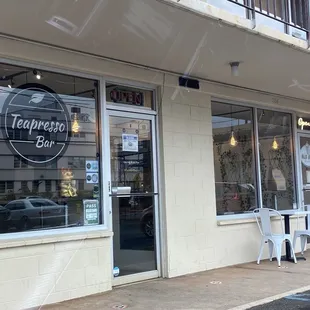 Next to Teapresso Bar...