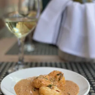 Shrimp Saganaki