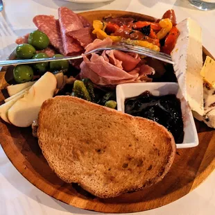 Meat &amp; cheese platter