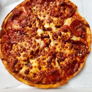 Pepperoni pizza
